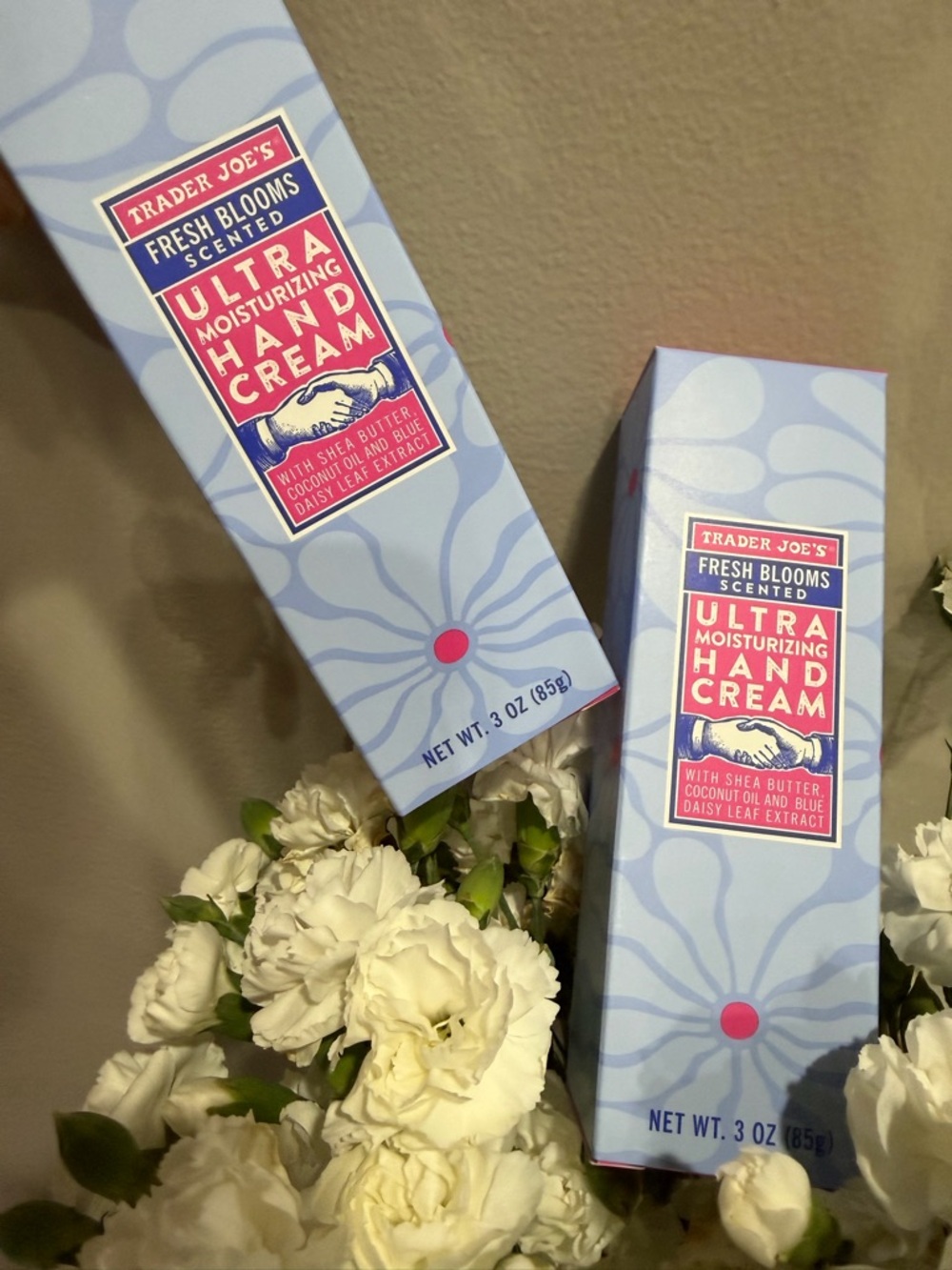 Trader Joe’s Fresh Blooms Ultra Moisturizing Hand Cream - Light Blue x2 packs - Picture 2 of 3